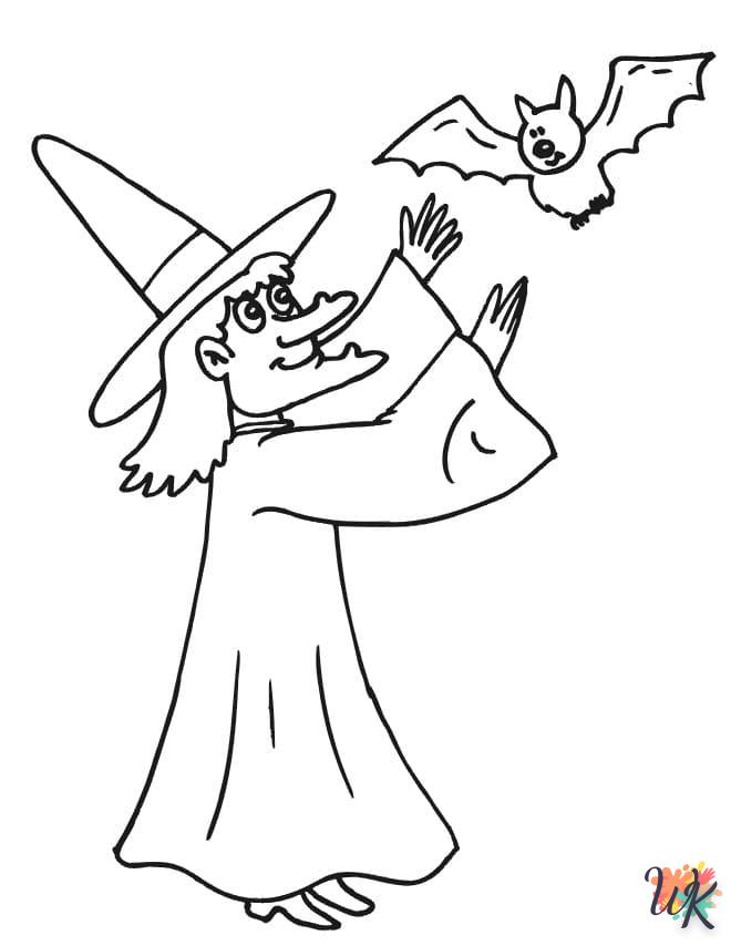 Strega 2 Disegni da Colorare Strega